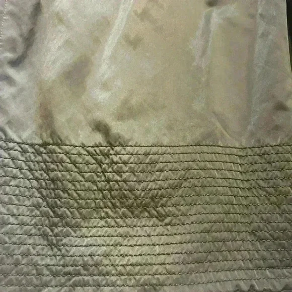 Banana Republic Size 4 Women’s Pleated Pocket Dress Olive Green - Picture 3 of 9